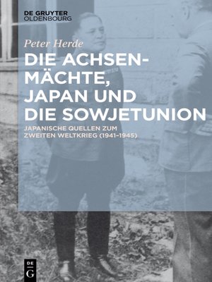 cover image of Die Achsenmächte, Japan und die Sowjetunion
